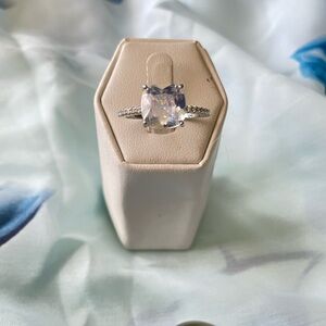 COPY - NAVY BRIDAL WEDDING RING SIZE 10